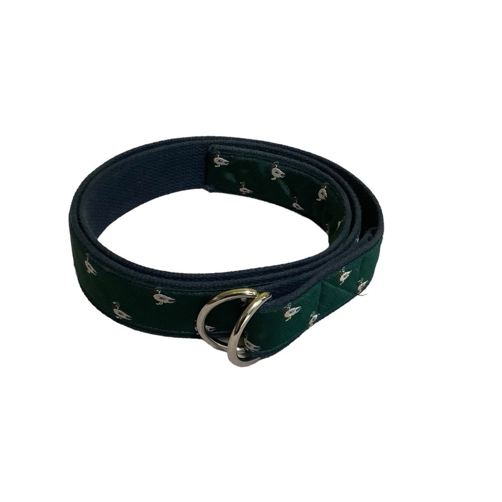 Men’s Forrest Green Duck Belt Size XL / 40-42